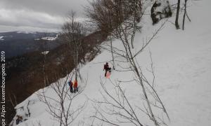 alpinisme hivernal dans les Vosges